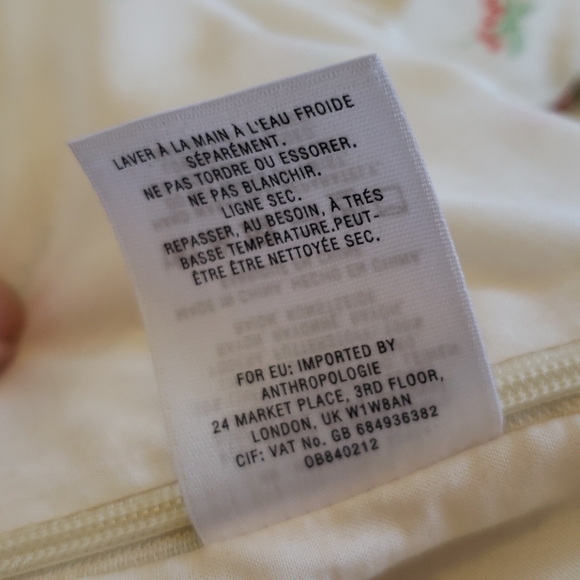 Anthro Talese Cherry Wide leg pants - Picture 6 of 8